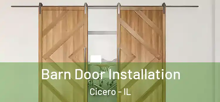 Barn Door Installation Cicero - IL