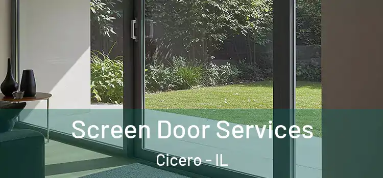Screen Door Services Cicero - IL